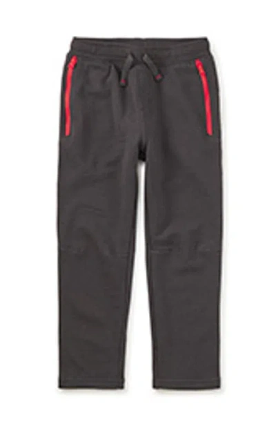 Tea Collection Kids'  Feeling Zippy Joggers In Black