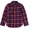 Tea Collection Flannel Button Up Shirt
