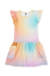 Tea Collection Babies'  Flutter Sleeve Pocket Dress