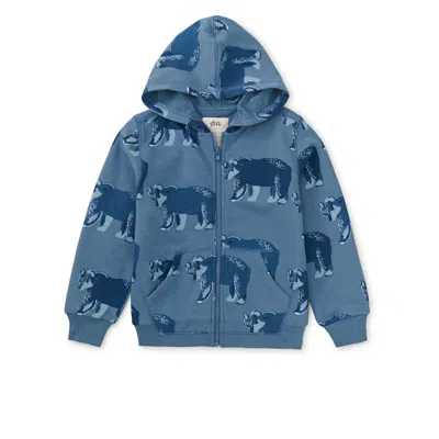 Tea Collection Kids' Good Sport Hoodie In Blue