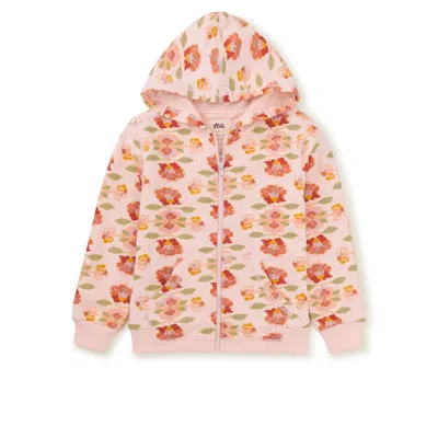 Tea Collection Kids' Good Sport Hoodie In Pink