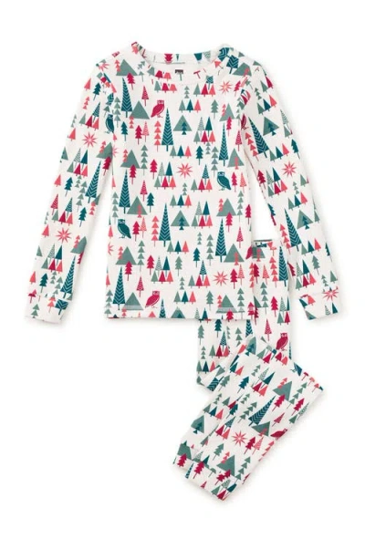Tea Collection Kids'  Goodnight Pajama Set In Multi