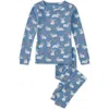 Tea Collection Babies'  Goodnight Pajama Set In Blue