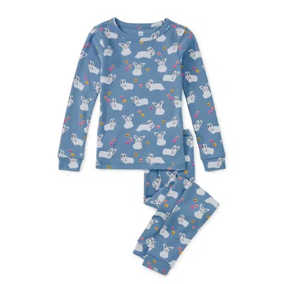 Tea Collection Kids' Goodnight Pajama Set In Blue