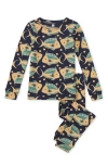 Tea Collection Kids'  Goodnight Pj Set In Blue