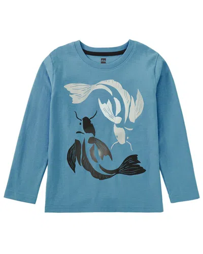 Tea Collection Graphic T-shirt In Blue