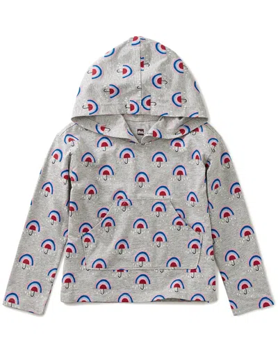 Tea Collection Hooded Top In Multi