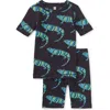 Tea Collection Kids'  In Your Dreams Pajama Set 2.0 In Easy Iguanas