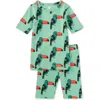 Tea Collection Kids'  In Your Dreams Pajama Set 2.0 In Sketched Toucan