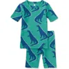 Tea Collection In Your Dreams Pajama Set 2.0 In Stompin' T-rex
