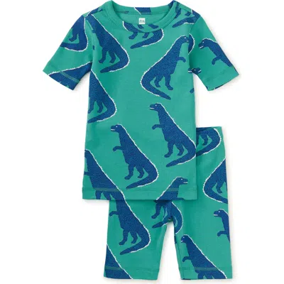 Tea Collection Kids'  In Your Dreams Pajama Set 2.0 In Stompin' T-rex