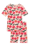 Tea Collection Kids'  In Your Dreams Pajama Set In Brazilian Cherries