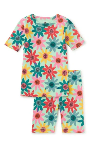 Tea Collection Kids'  In Your Dreams Pajama Set In Bright Passion Flower