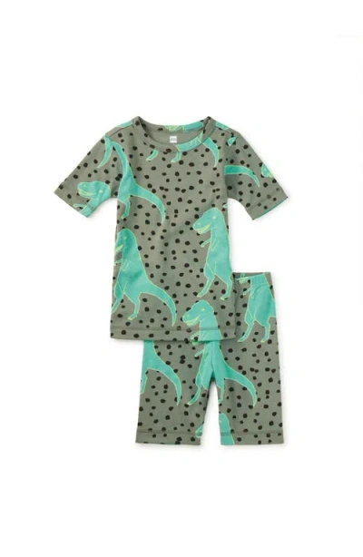 Tea Collection Babies'  In Your Dreams Pajama Set In Green