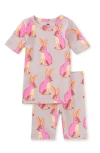 Tea Collection Kids'  In Your Dreams Pajama Set In Monet's Bunnies