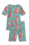Tea Collection Kids'  In Your Dreams Pajama Set In Painted Jaguars