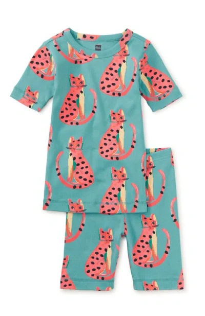 Tea Collection Kids'  In Your Dreams Pajama Set In Painted Jaguars
