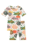Tea Collection Kids'  In Your Dreams Pajama Set In Tropical Fish