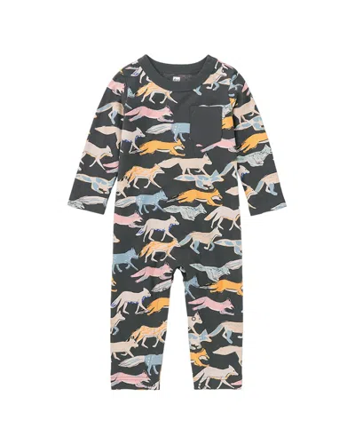 Tea Collection Kids'  Knit Romper In Multi