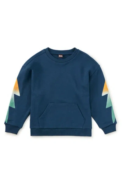 Tea Collection Kids'  Lightning Kanga Popover In Blue