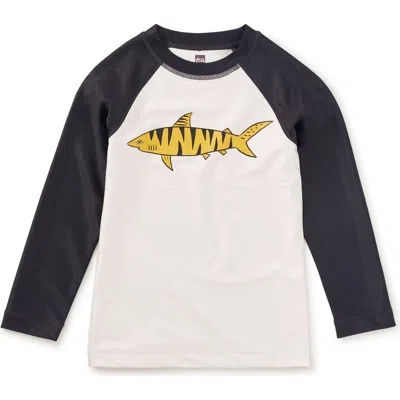 Tea Collection Kids'  Long Sleeve Graphic Rash Guard In Multi