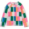 Tea Collection Long Sleeve Rash Guard In Copacabana Tile
