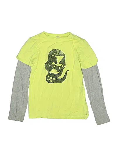 Pre-owned Tea Collection Kids' Long Sleeve T-shirt In Green