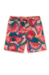 Tea Collection Mid-length Swim Trunks 3.0 In Wiggly Watermelons