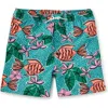 Tea Collection Mid-length Swim Trunks In Multi