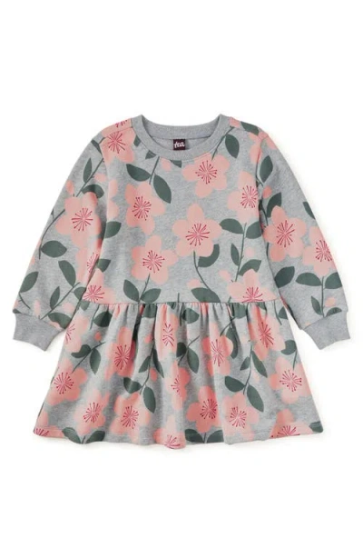 Tea Collection Kids'  New French Terry Dress In Green