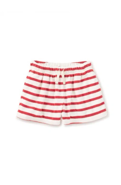 Tea Collection Kids'  New Stripe Short In Red