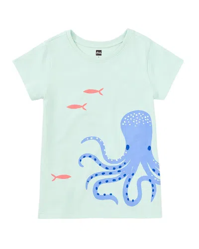 Tea Collection Octopus Garden Uv Graphic Tee In Multi