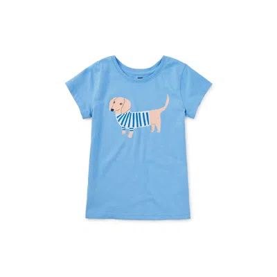 Tea Collection Kids' Pablo's Pup Graphic Tee In Blue