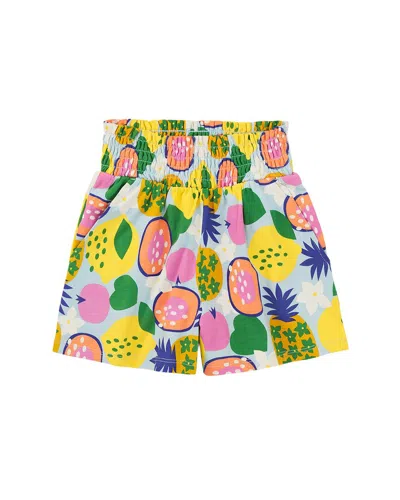 Tea Collection Paper Bag High-waist Short In Yellow