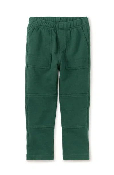 Tea Collection Kids'  Pineneedle Playwear Pants In Green