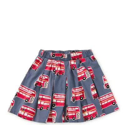 Tea Collection Kids'  Pleated Jersey Skirt In Gray