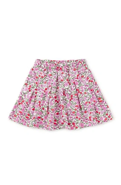 Tea Collection Babies'  Pleated Jersey Skirt In Multi