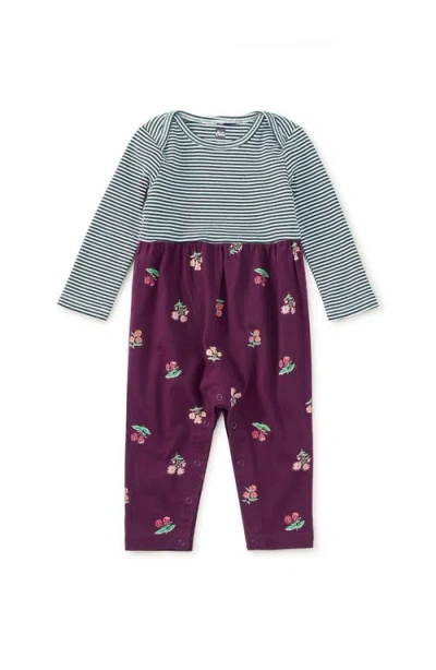 Tea Collection Print Mix Baby Romper In Multi