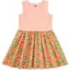 Tea Collection Babies'  Print Mix Tank Skirted Dress