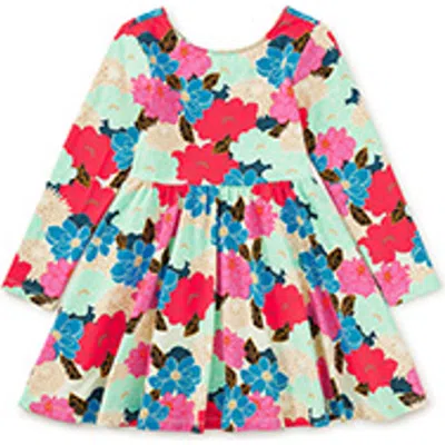 Tea Collection Kids'  Printed Ballet Dress In Multi