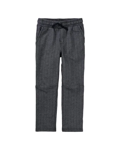 Tea Collection Printed Trek Pant In Black