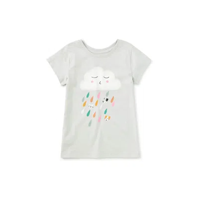Tea Collection Kids' Raining Cats & Dogsgraphic Tee In White