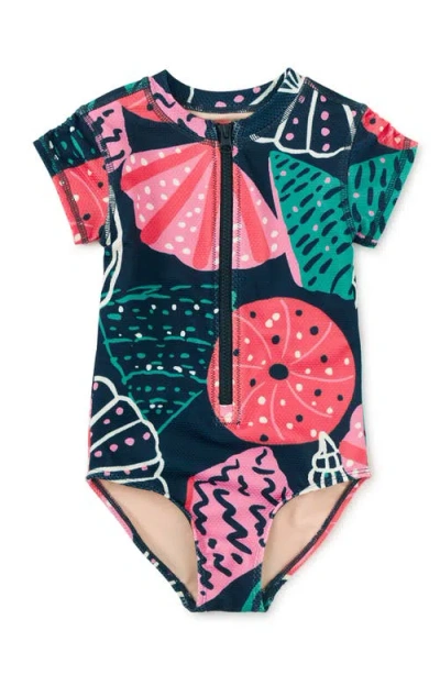 Tea Collection Kids'  Rash Guard One-piece Swimsuit