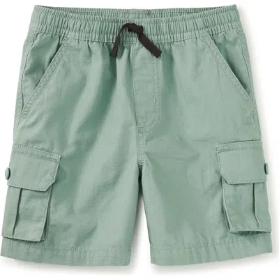 Tea Collection Kids'  Ripstop Cargo Shorts In Green