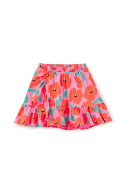 Tea Collection Kids'  Ruffle Skirt In Orange