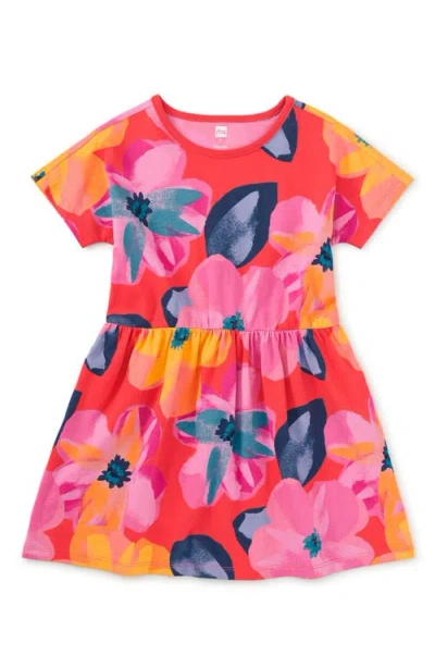 Tea Collection Kids'  Short Sleeve Twirl Dress