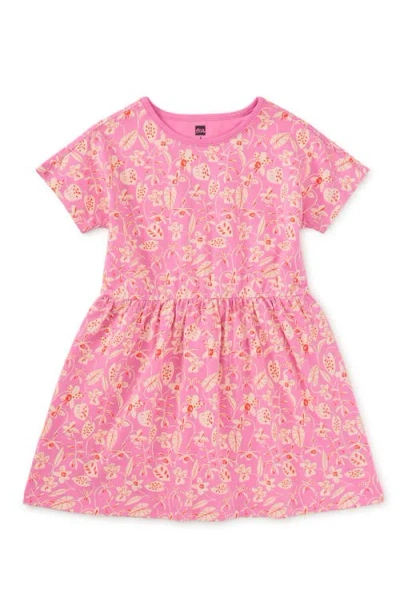 Tea Collection Kids'  Short Sleeve Twirl Dress