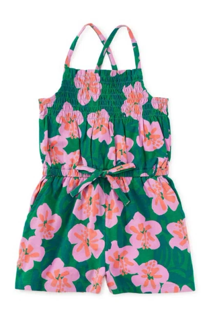 Tea Collection Kids'  Smocked Strappy Romper