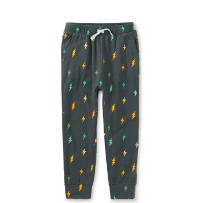 Tea Collection Babies'  Stretchy Everyday Joggers In Green