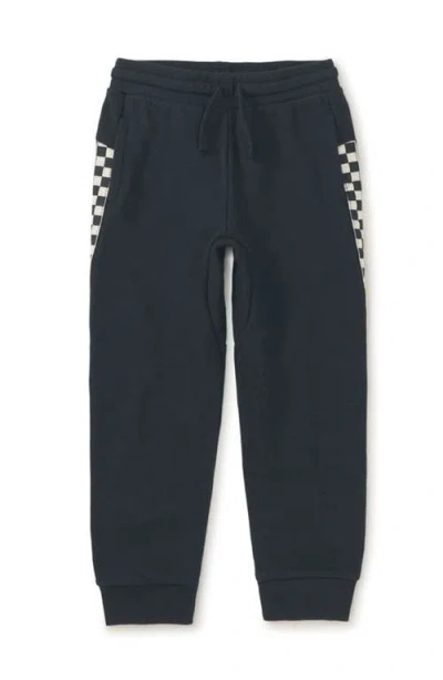 Tea Collection Babies'  Stripe-out Joggers In Blue